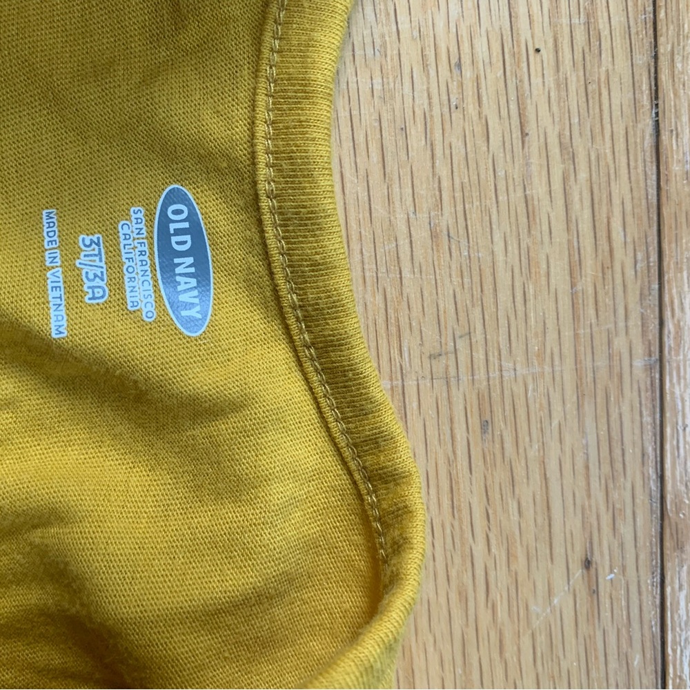 Old Navy Golden Yellow Tee